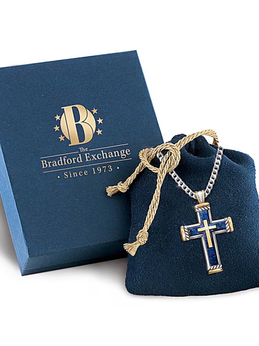 LAPIS LAZULI GOD’S GREATEST BLESSING PENDANT NECKLACE